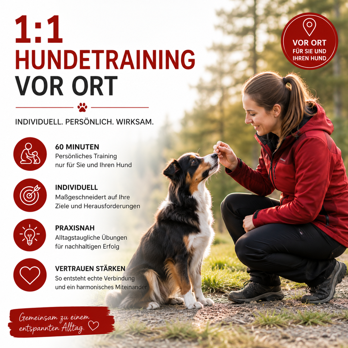 Einzelcoaching vor Ort (60 Minuten)